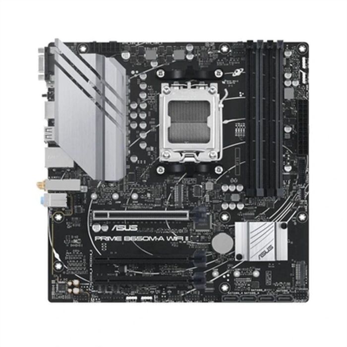 ASUS PRIME B650M-A WiFi II Placa base Micro ATX AMD B650 Ranura AM5 1 ASUS PRIME B650M-A WiFi II Placa base Micro ATX AMD B650 Ranura AM5 1