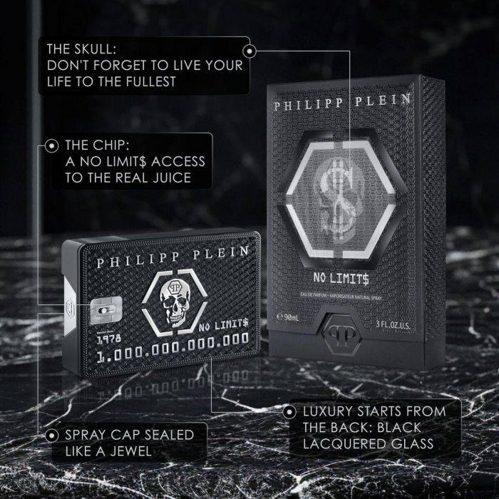 Philipp Plein NO LIMITS Eau de Parfum Vapo 50 ml Hombres