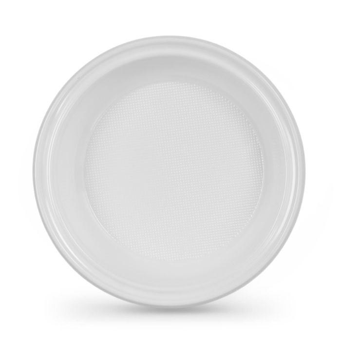 Set de 100 platos hondos rojos de plástico ecológico 20.5 cm Algon (6 Cajas) 5 Set de 100 platos hondos rojos de plástico ecológico 20.5 cm Algon (6 Cajas) 5