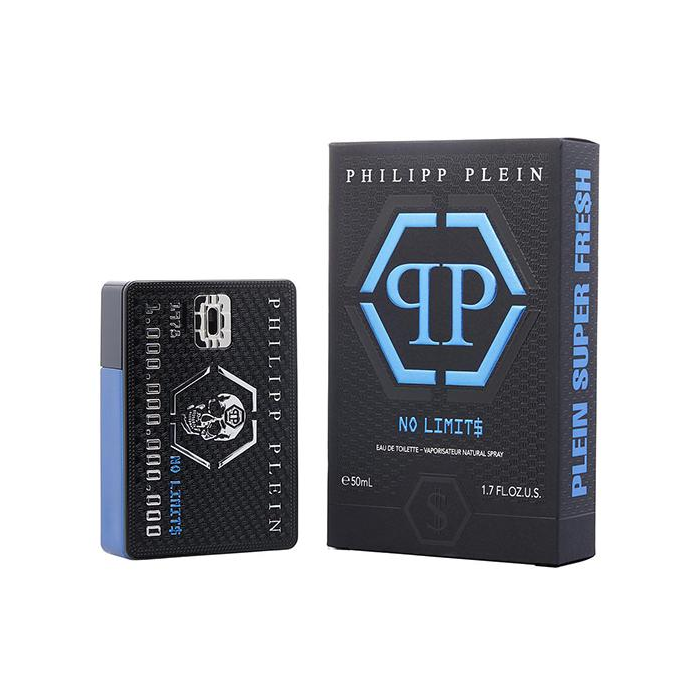Philipp Plein No Limits Plein Super Fresh Edt 50 mL Eau de Toilette para Hombre