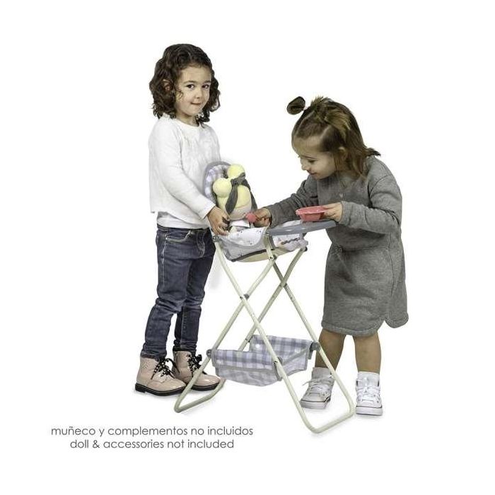 Trona plegable - para muñecas de hasta 50 cm. . 1 Trona plegable - para muñecas de hasta 50 cm. . 1