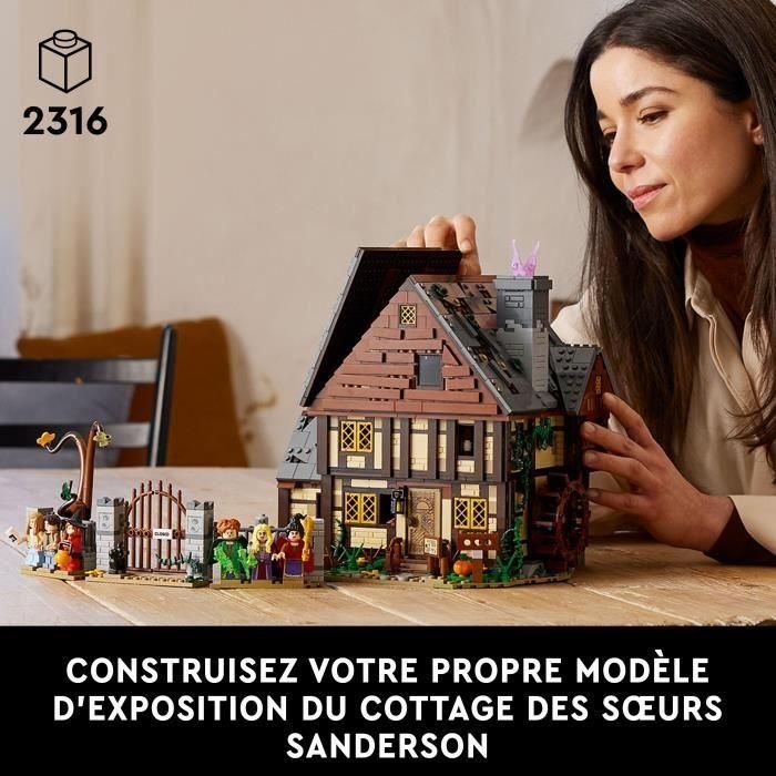 Lego 21341 Ideas Hocus Pocus Disney: La Mansión de las Hermanas Sanderson Set de Construcción para Adultos 2