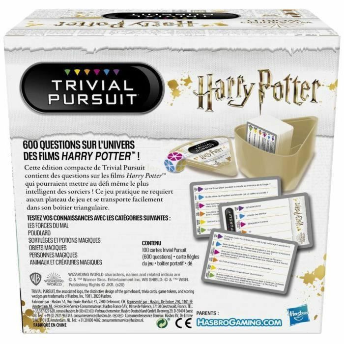 TRIVIAL PURSUIT - Juego de mesa de rompecabezas - Edición de Harry Potter 2