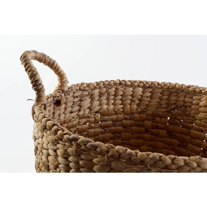 DKD Home Decor Cesta de Yute Marrón 38 x 41 x 38 cm Set de 4 Piezas Hecho a Mano Reciclable 2