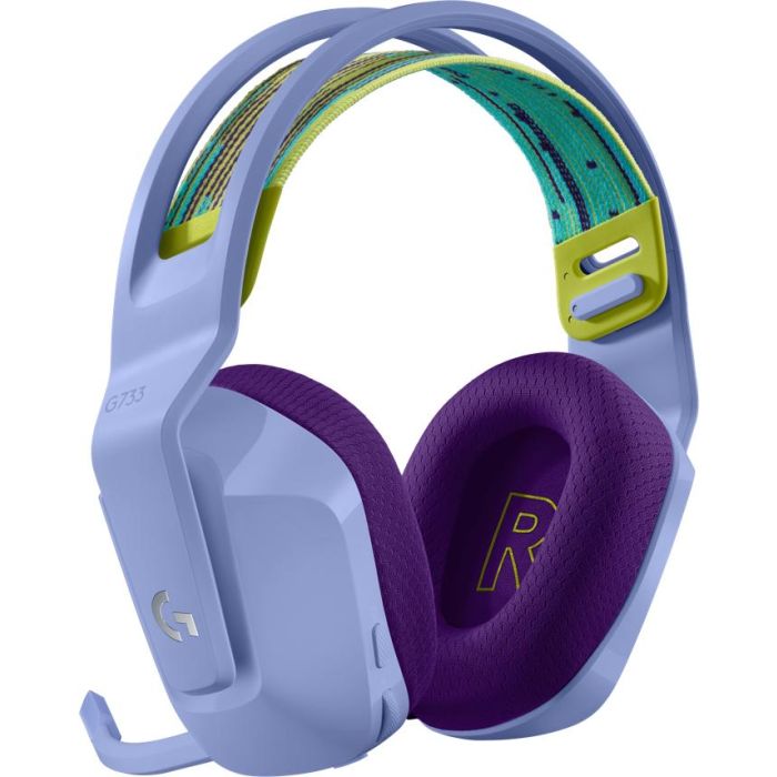 Logitech G G733 Auriculares Inalámbricos LIGHTSPEED con Micrófono para Gaming, Ligeros 278g, hasta 29h batería 3 Logitech G G733 Auriculares Inalámbricos LIGHTSPEED con Micrófono para Gaming, Ligeros 278g, hasta 29h batería 3
