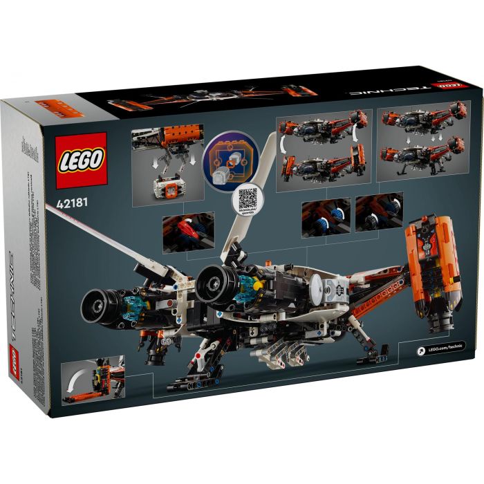 LEGO 42181 Technic VTOL LT81 Nave Espacial de Carga, Juguete de Construcción Espacial 12 LEGO 42181 Technic VTOL LT81 Nave Espacial de Carga, Juguete de Construcción Espacial 12