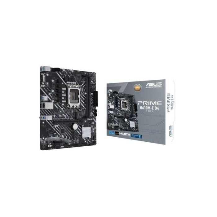 ASUS PRIME H610M-E D4-CSM LGA 1700 DDR4 HDMI PCIE4.0 4SATA3 USB3.2 MATX