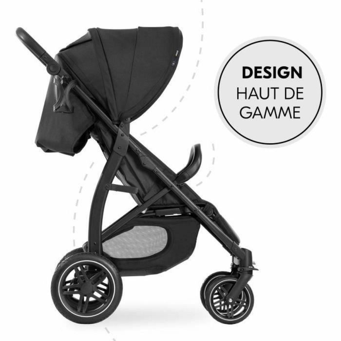 Carro de Paseo para Bebé Hauck Negro 4