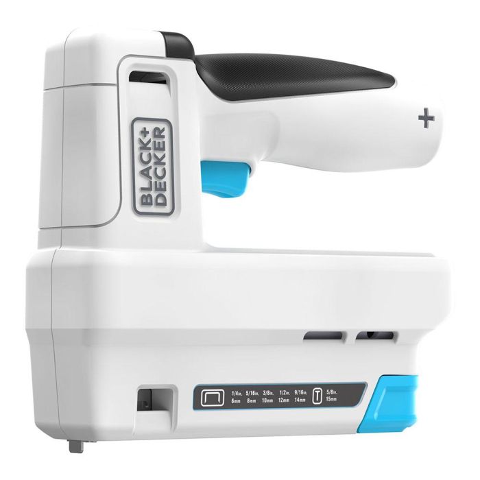 Black+Decker Grapadora/Clavadora 3,6V BCN115-XJ con Luz LED, Batería de Litio 1,5Ah, Carga USB-C, Incluye 500 Clavos y 500 Grapas 0 Black+Decker Grapadora/Clavadora 3,6V BCN115-XJ con Luz LED, Batería de Litio 1,5Ah, Carga USB-C, Incluye 500 Clavos y 500 Grapas 0