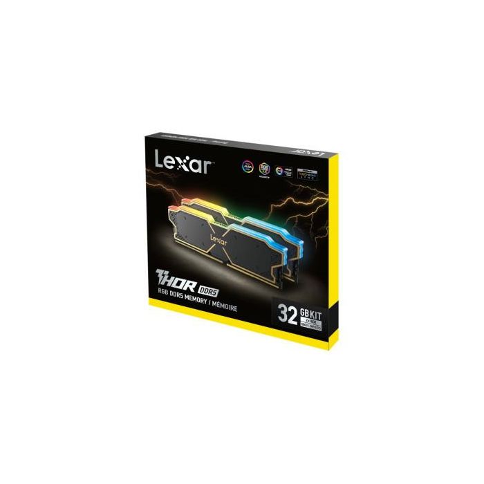 Lexar Thor Rgb Ddr5 32Gb 2X16Gb 6000Mhz Cl38 2 Lexar Thor Rgb Ddr5 32Gb 2X16Gb 6000Mhz Cl38 2