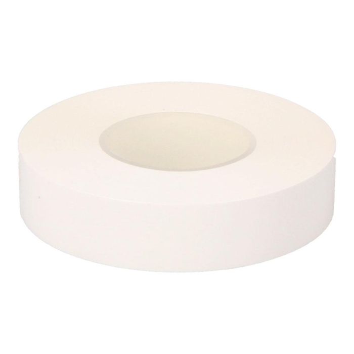 Cinta aislante eléctrica profesional pvc alta adhesion 19 mm x 33 m, blanca 0 Cinta aislante eléctrica profesional pvc alta adhesion 19 mm x 33 m, blanca 0