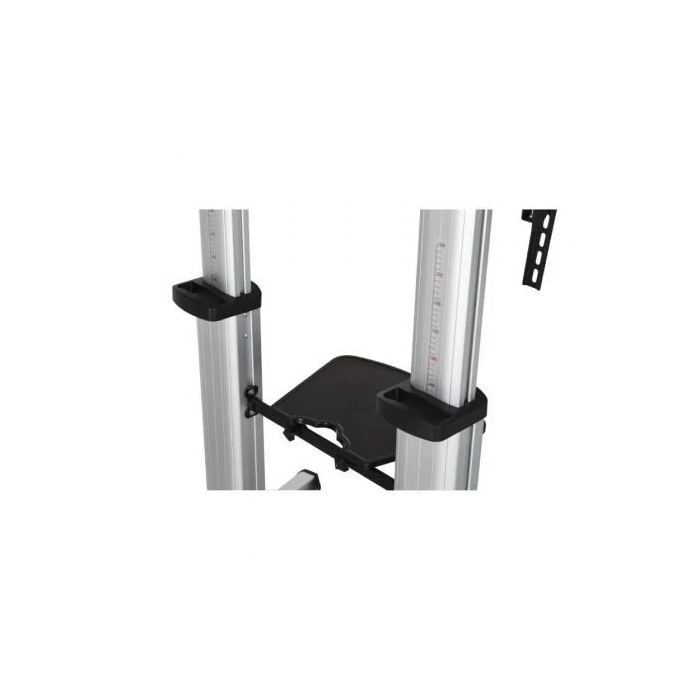 Fonestar STS-40106P Soporte de Suelo para TV de 60-100" / hasta 100kg con Ruedas y Bandejas Ajustables 3