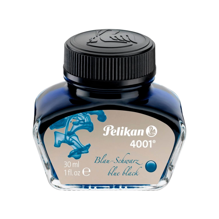 Pelikan 4001 Tinta Estilografica Negro/Azul Bote 30 ml 1