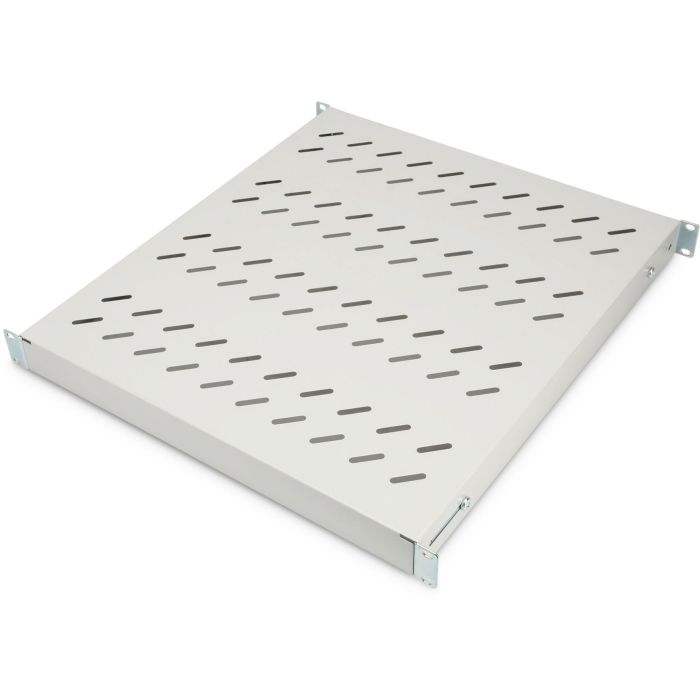 Digitus Balda para Armario Rack 1U 19" Gris Profundidad Ajustable 500-750mm hasta 50kg