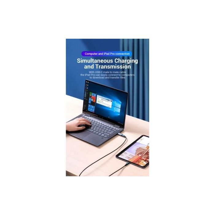 Vention Adaptador USB 3.0 Macho a USB Tipo-C Hembra CDPH0 Vention Adaptador USB 3.0 Macho a USB Tipo-C Hembra CDPH0