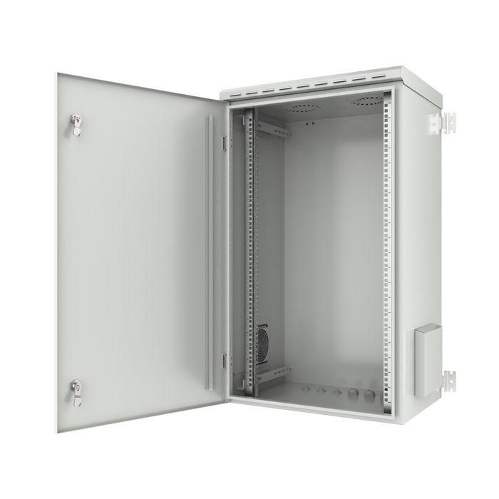 Lanview Armario Rack 19'' 20U de 600x450mm Montaje en Pared con Puerta de Cristal Templado, Ventilación y Carriles Ajustables 1 Lanview Armario Rack 19'' 20U de 600x450mm Montaje en Pared con Puerta de Cristal Templado, Ventilación y Carriles Ajustables 1