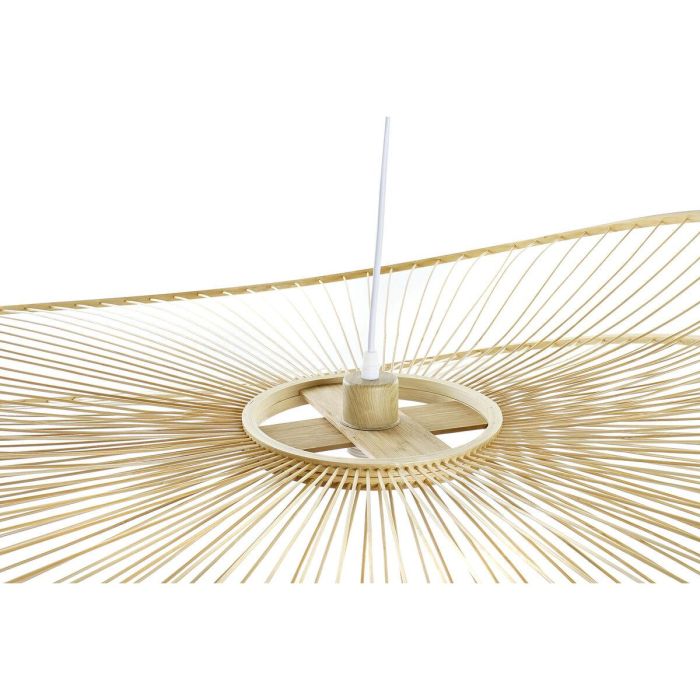 Lámpara de Techo DKD Home Decor Marrón Bambú 50 W 100 x 100 x 25 cm 3