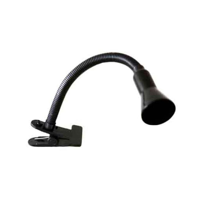Edm Flexo con pinza modelo Tokyo E14, 40W, color negro, casquillo E14 0 Edm Flexo con pinza modelo Tokyo E14, 40W, color negro, casquillo E14 0
