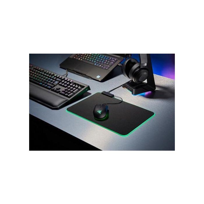 Razer Alfombrilla de Ratón Golithus Chroma RZ02-02500300-R3M1 Negro LED Multicolor 920x294mm Base Antideslizante Caucho 4