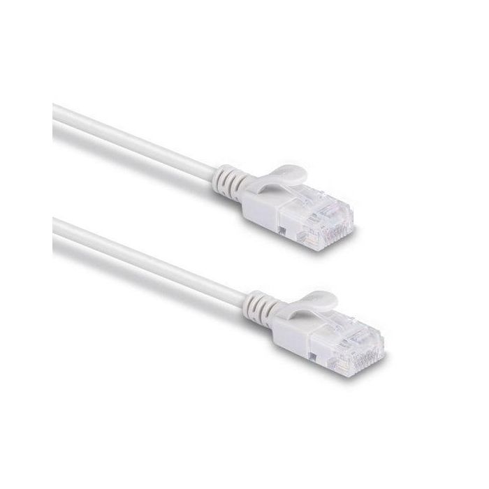 Lindy 3m Cat.6A U/UTP Ultra Slim Network Cable, Grey 3 Lindy 3m Cat.6A U/UTP Ultra Slim Network Cable, Grey 3