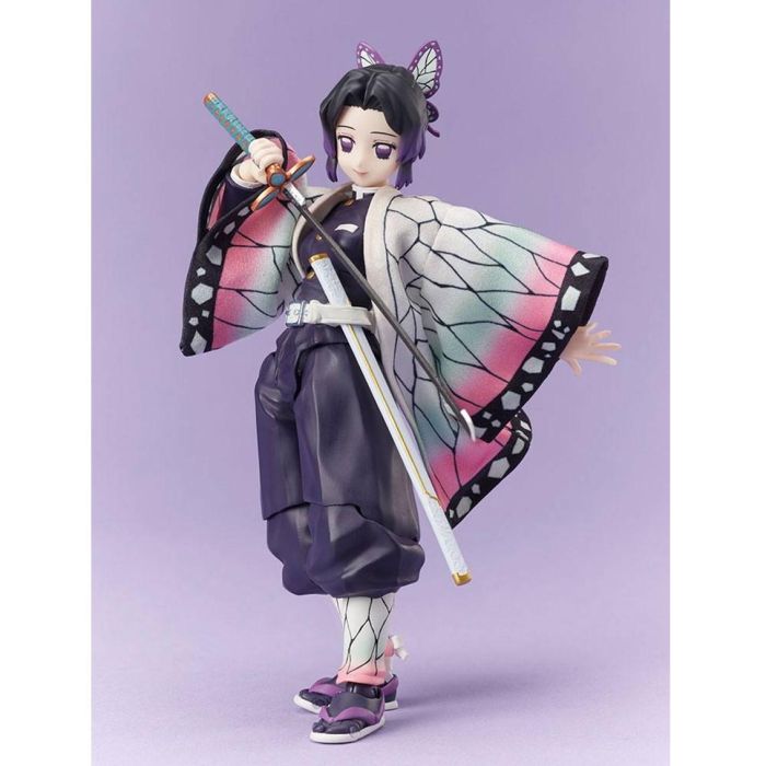 Aniplex BUZZMOD Figura Shinobu Kocho Demon Slayer Kimetsu no Yaiba PVC 14 cm 1