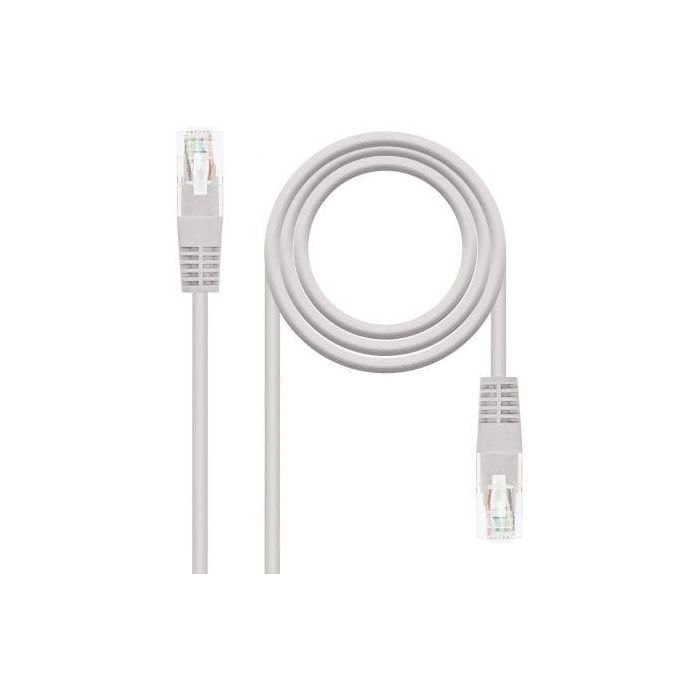 Nanocable 10.20.0120 Cable de Red Ethernet RJ45 UTP Cat.5e AWG24 20 Metros Gris 1 Nanocable 10.20.0120 Cable de Red Ethernet RJ45 UTP Cat.5e AWG24 20 Metros Gris 1
