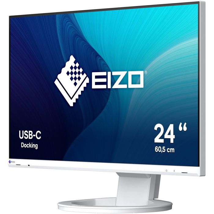 EIZO EV2480-WT Monitor 23.8" (60.5cm) 16:9 con USB-C, HDMI, DisplayPort y DVI - Blanco 1 EIZO EV2480-WT Monitor 23.8" (60.5cm) 16:9 con USB-C, HDMI, DisplayPort y DVI - Blanco 1