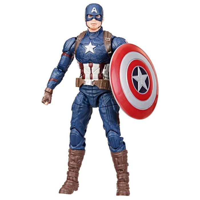 Hasbro G0607 Figura Coleccionable Capitán América Marvel Legends Avengers: Endgame 15 cm Articulada 4 Accesorios 3 Hasbro G0607 Figura Coleccionable Capitán América Marvel Legends Avengers: Endgame 15 cm Articulada 4 Accesorios 3