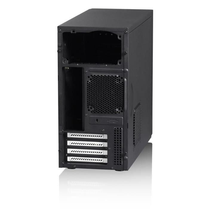 Fractal Design Core 1000 Carcasa PC Mini Tower para Mini ITX / Micro ATX, USB 3.0, Ventilación 120mm, 4 ranuras, Frente malla 2