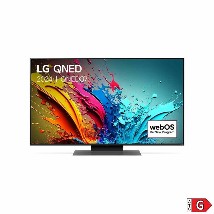 Smart TV LG 55QNED87T6B 4K Ultra HD AMD FreeSync QNED 2 Smart TV LG 55QNED87T6B 4K Ultra HD AMD FreeSync QNED 2