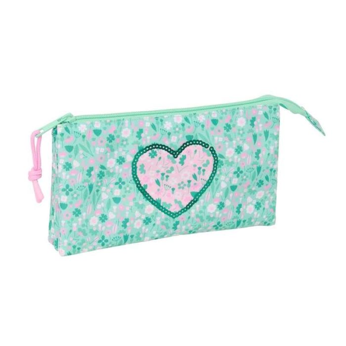 Bolso Escolar Portatodo Safta Triple Safta Cuore 120x220x30 mm Bolso Escolar Portatodo Safta Triple Safta Cuore 120x220x30 mm