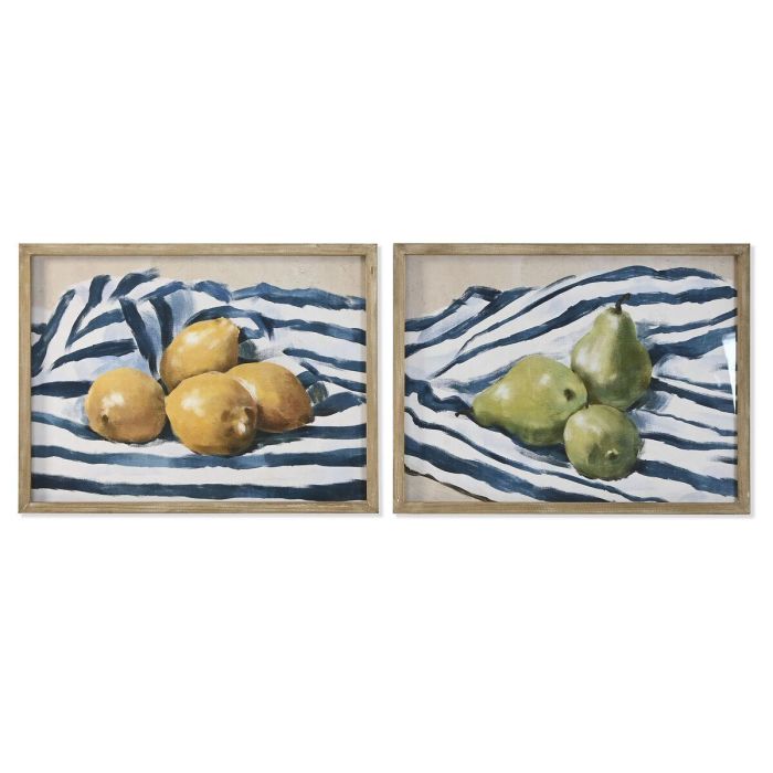 Cuadro Mediterraneo DKD Home Decor Azul Blanco 2.5 x 45 x 60 cm (2 Unidades) Cuadro Mediterraneo DKD Home Decor Azul Blanco 2.5 x 45 x 60 cm (2 Unidades)