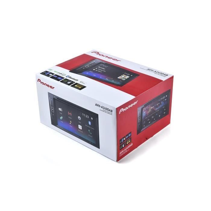 Autradio - Pioneer - AVH -A240DABDAB - DVD - USB - 2 DIN - 6.2 - DAB+ - Bluetooth 4 Autradio - Pioneer - AVH -A240DABDAB - DVD - USB - 2 DIN - 6.2 - DAB+ - Bluetooth 4