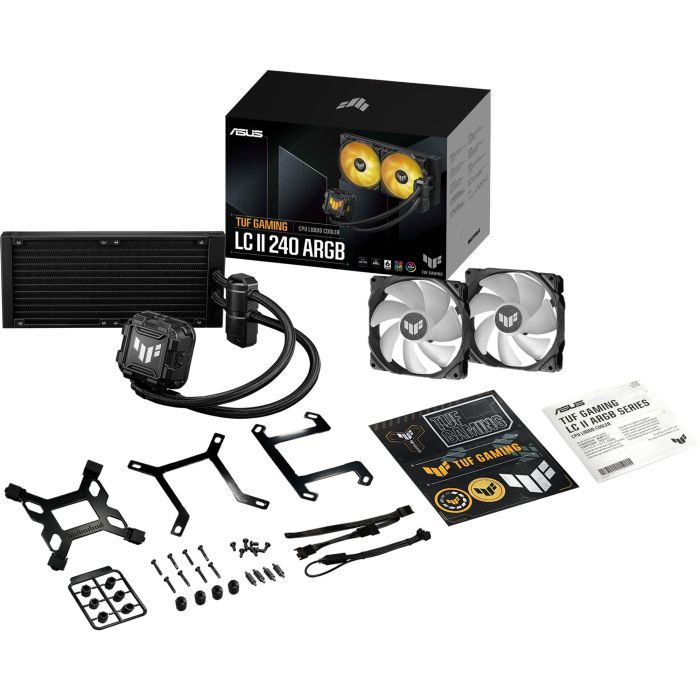 Asus TUF GAMING LC II 240 ARGB Kit de Refrigeración Líquida 12 cm Negro - 90RC00U1-M0UAY0, Soporte AM4/AM5/LGA 1150/1151/1155/1200/1700 5 Asus TUF GAMING LC II 240 ARGB Kit de Refrigeración Líquida 12 cm Negro - 90RC00U1-M0UAY0, Soporte AM4/AM5/LGA 1150/1151/1155/1200/1700 5