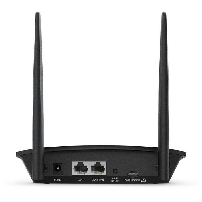 TP-Link TL-MR100 Router 4G Inalámbrico Banda Única (2.4 GHz) Wi-Fi 4 300 Mbps Ethernet Rápido Negro 2 TP-Link TL-MR100 Router 4G Inalámbrico Banda Única (2.4 GHz) Wi-Fi 4 300 Mbps Ethernet Rápido Negro 2