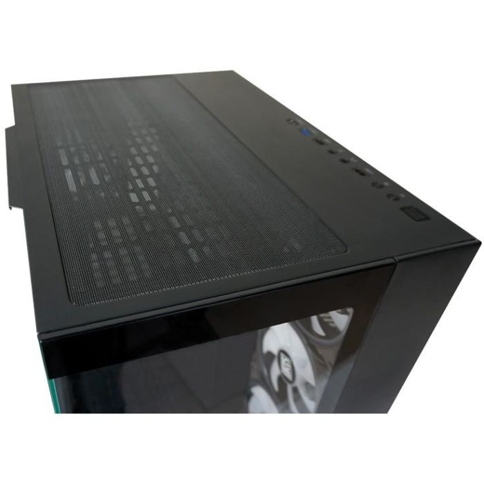 LC-Power 809B Midi Tower PC Gaming Negro ATX/EATX/microATX/Mini-ITX con Ventana Lateral y Panel de Vidrio Templado 12 LC-Power 809B Midi Tower PC Gaming Negro ATX/EATX/microATX/Mini-ITX con Ventana Lateral y Panel de Vidrio Templado 12