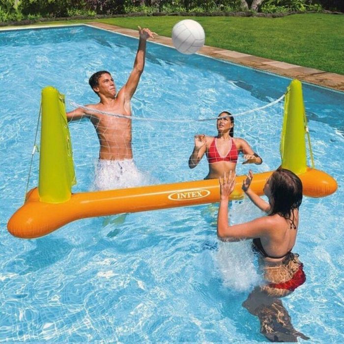 Juego hinchable voley piscina con pelota 239x64x91 cm (+ 6 años)