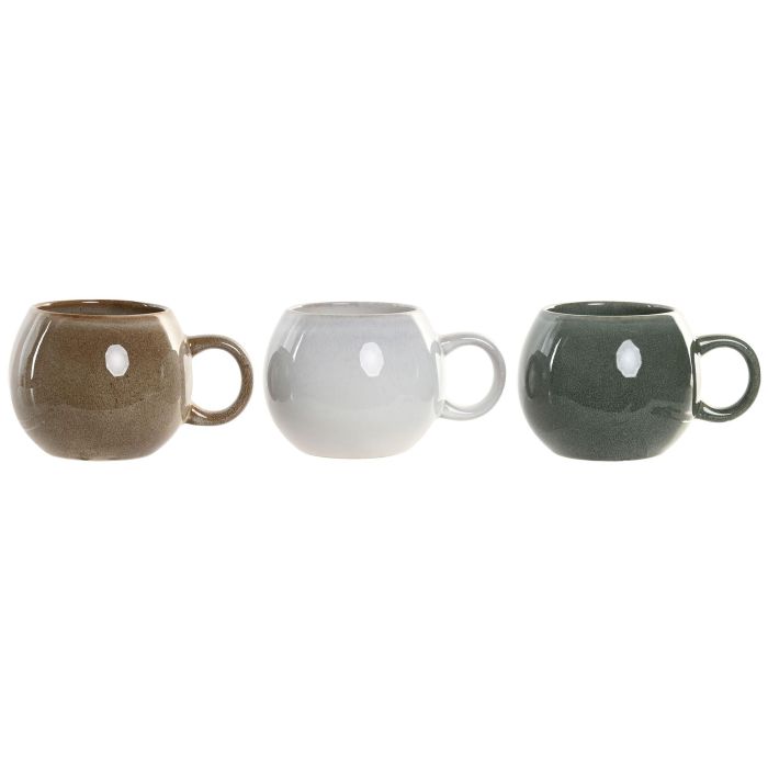 Mug Moderno DKD Home Decor Beige Gris 12 x 9 x 15 cm (12 Unidades) 0 Mug Moderno DKD Home Decor Beige Gris 12 x 9 x 15 cm (12 Unidades) 0