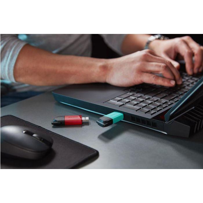 Kingston 128GB USB3.2 Gen1 DataTraveler Exodia M (Black + Red) 12 Kingston 128GB USB3.2 Gen1 DataTraveler Exodia M (Black + Red) 12
