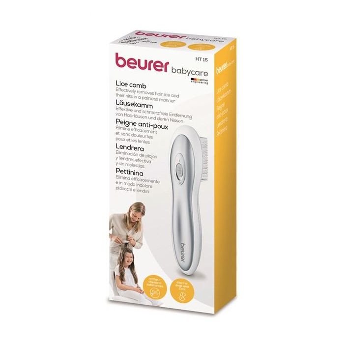 Beurer HT-15 Peine Eléctrico Lendrera Anti-Piojos y Liendres 6