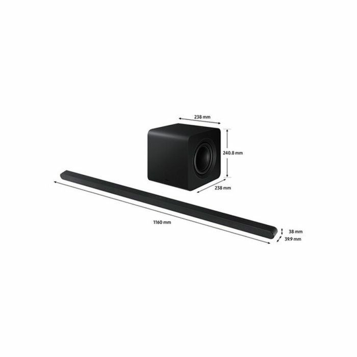 Samsung HW-S810D Barra de sonido 3.1.2 Canales Dolby Atmos con Subwoofer Inalámbrico 3