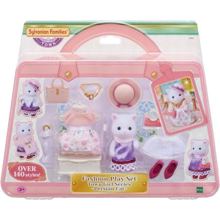 FAMILIAS SYLVANIANAS 5461 La maleta de moda y la gran hermana Gato persa FAMILIAS SYLVANIANAS 5461 La maleta de moda y la gran hermana Gato persa
