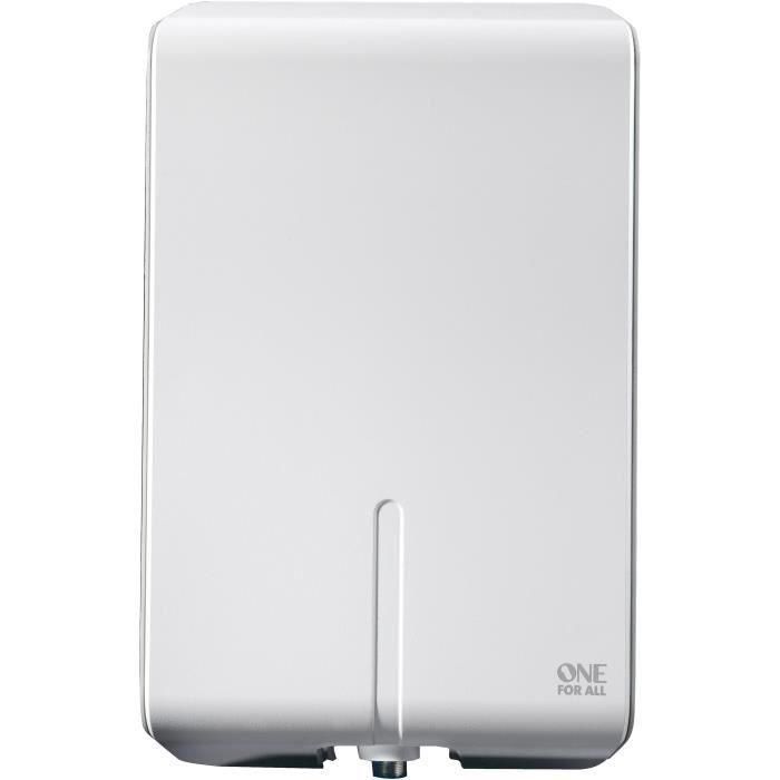 Uno para todos - Antena al aire libre SV9455 - Área de señal: Muy bajo (0-50 km / 0-30mi) - 100% impermeable - Filtro 5G Uno para todos - Antena al aire libre SV9455 - Área de señal: Muy bajo (0-50 km / 0-30mi) - 100% impermeable - Filtro 5G