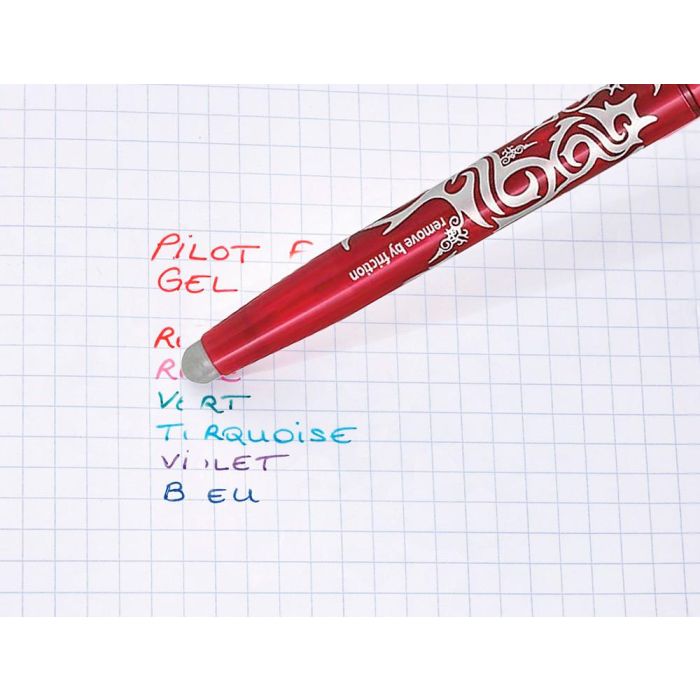 Boligrafo Pilot Frixion Ball Borrable 0,7 mm Punta Media Rojo En Blister 5