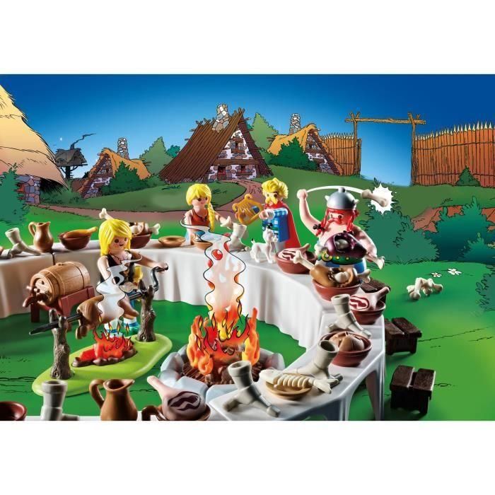 PLAYMOBIL 71827 Astérix: Personajes del banquete del pueblo 3 PLAYMOBIL 71827 Astérix: Personajes del banquete del pueblo 3