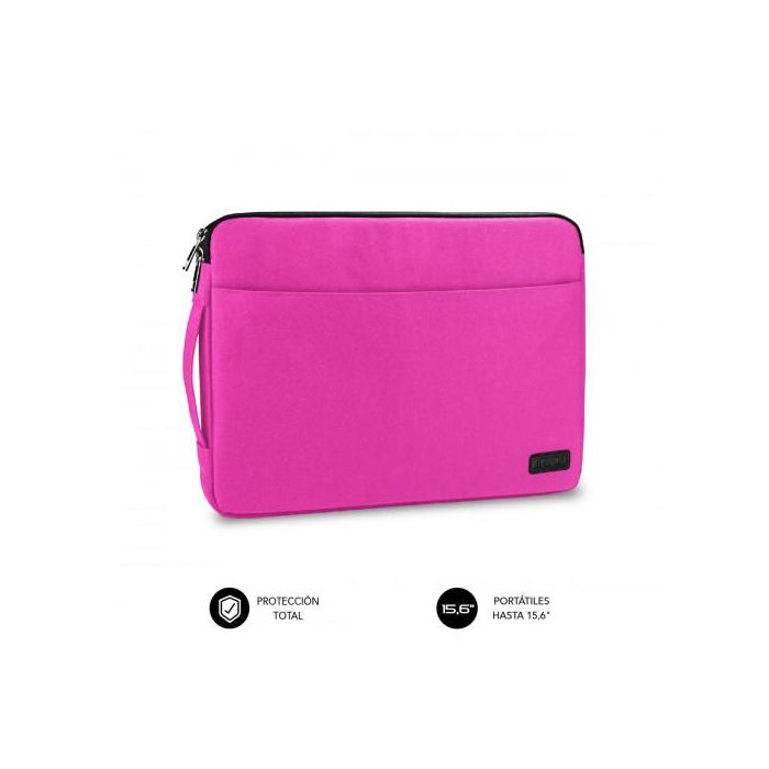 SUBBLIM Maletin Funda Ordenador Urban Laptop Sleeve 15,6" Pink SUBBLIM Maletin Funda Ordenador Urban Laptop Sleeve 15,6" Pink