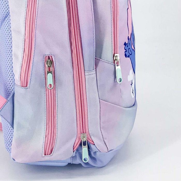 Cerdá Mochila Escolar Stitch 41 cm de alto, Color Lila, para Niños +3 años, Medidas 31x14x41 cm 5 Cerdá Mochila Escolar Stitch 41 cm de alto, Color Lila, para Niños +3 años, Medidas 31x14x41 cm 5