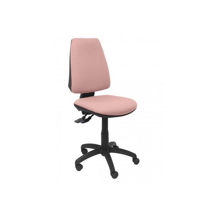 Silla Piqueras Y Crespo Elche S Mecanismo Sincro De Doble Maneta Gran Confortabilidad Regulable En Altura Ruedas De Nylon Asiento Y Respaldo Tapizado Rosa Palido