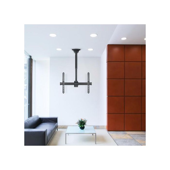 Tooq Soporte Techo LPCE1170TSLI para Pantallas de 37" a 70", Carga Máxima 50 kg, Negro 10