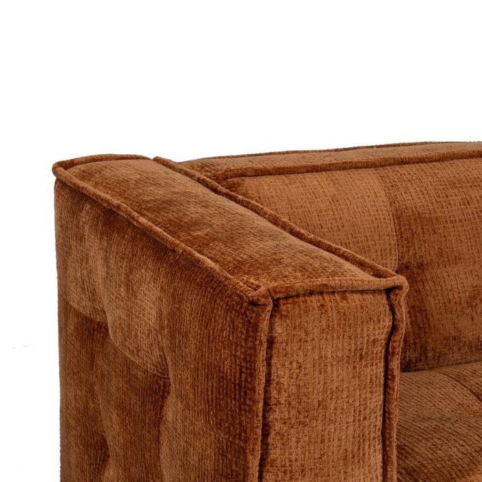 Sofá 3 Plazas Teja Tejido Sibaris 218 X 102 X 77 cm